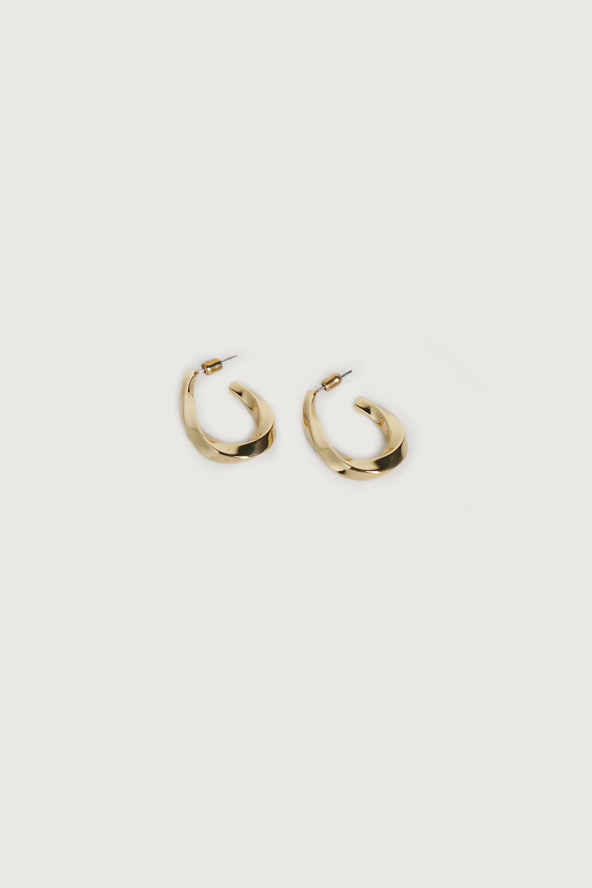 ABSTRACT OPEN HOOP EARRING - Image 4