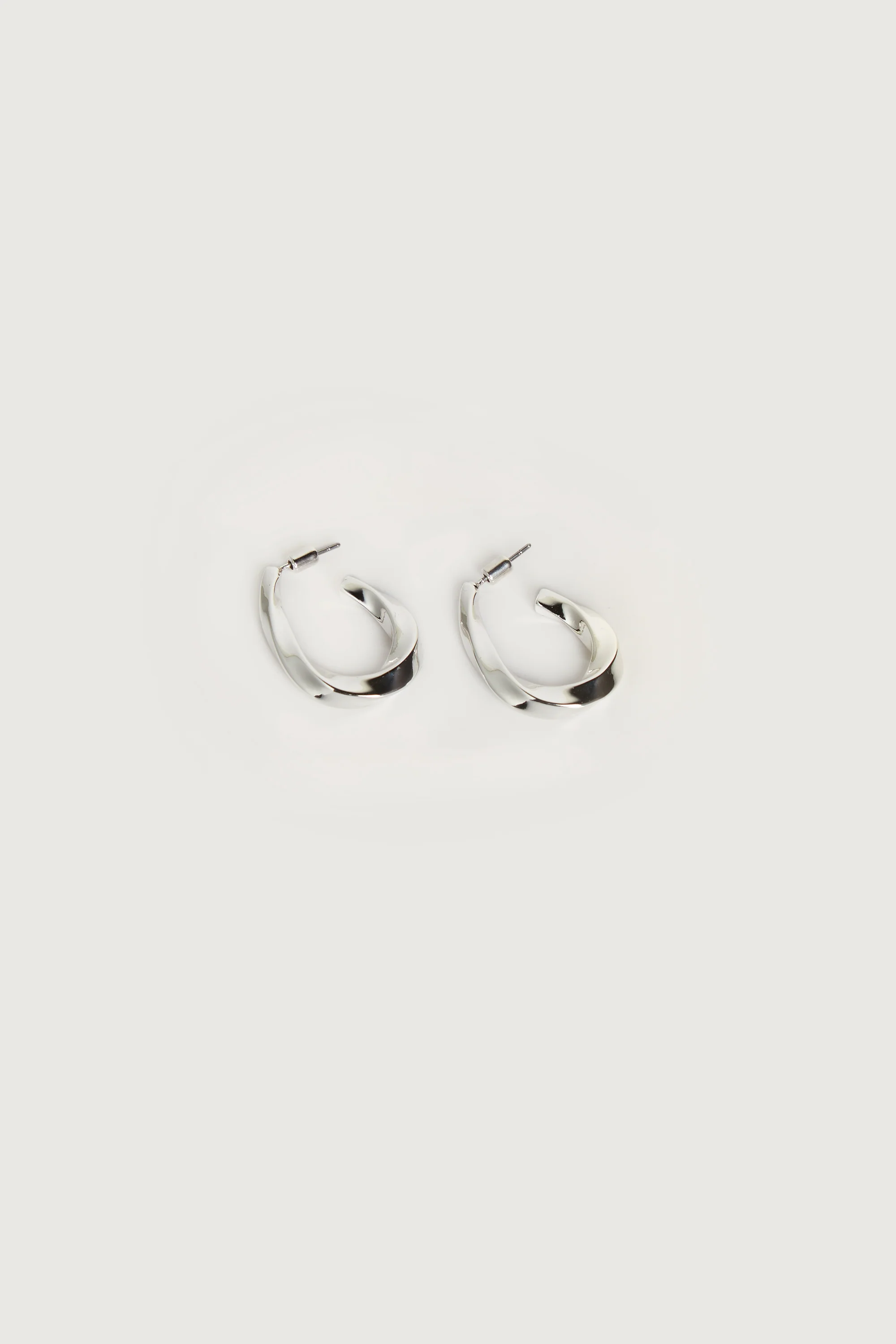 ABSTRACT OPEN HOOP EARRING - Image 6