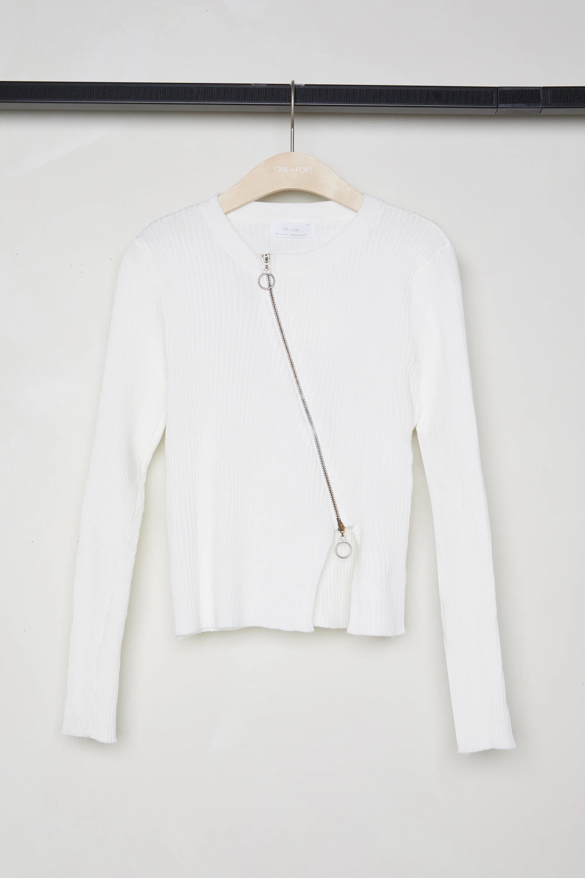 ASYMMETRICAL ZIP FRONT TOP - Image 6