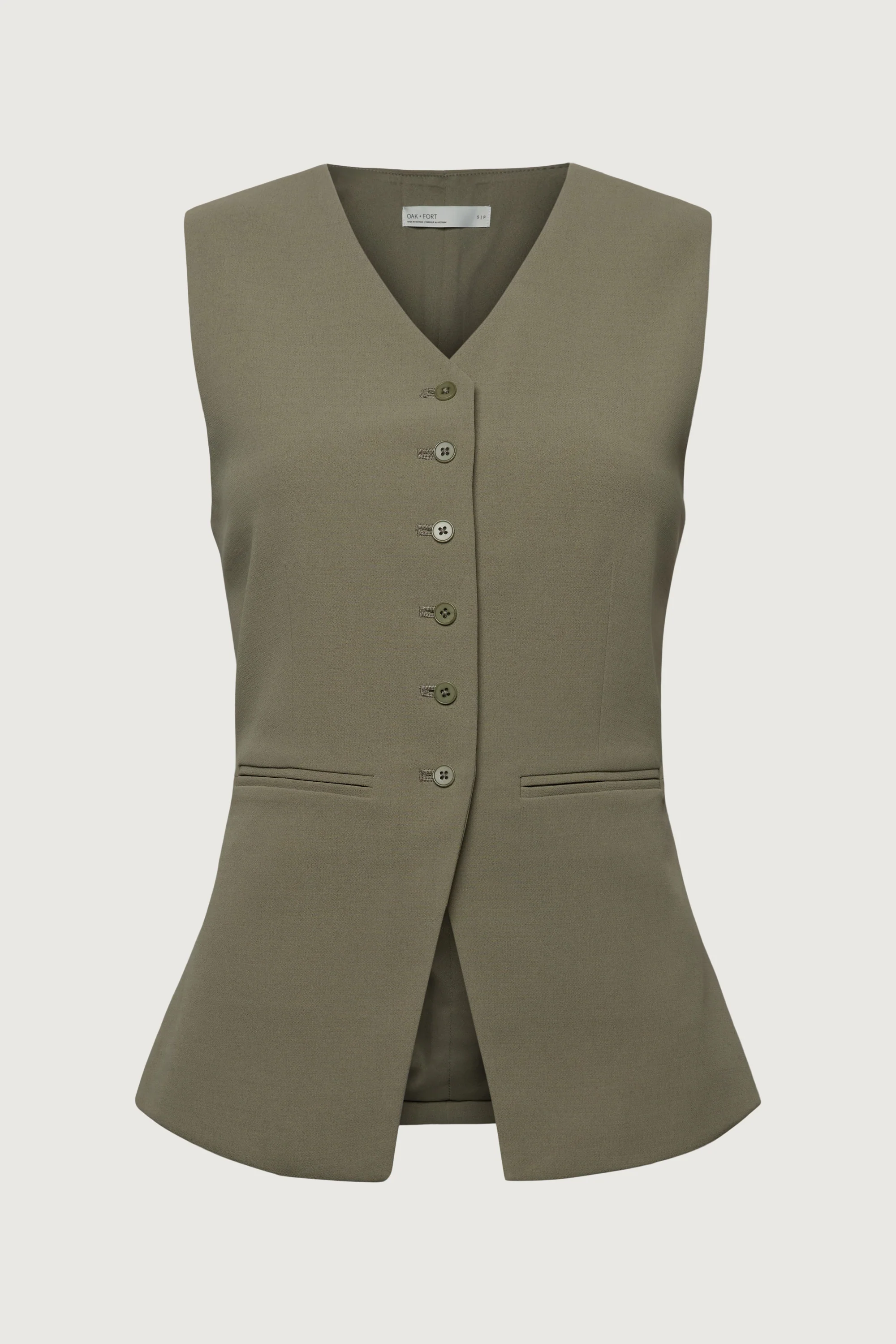 BUTTON FRONT SUITING VEST - Image 13