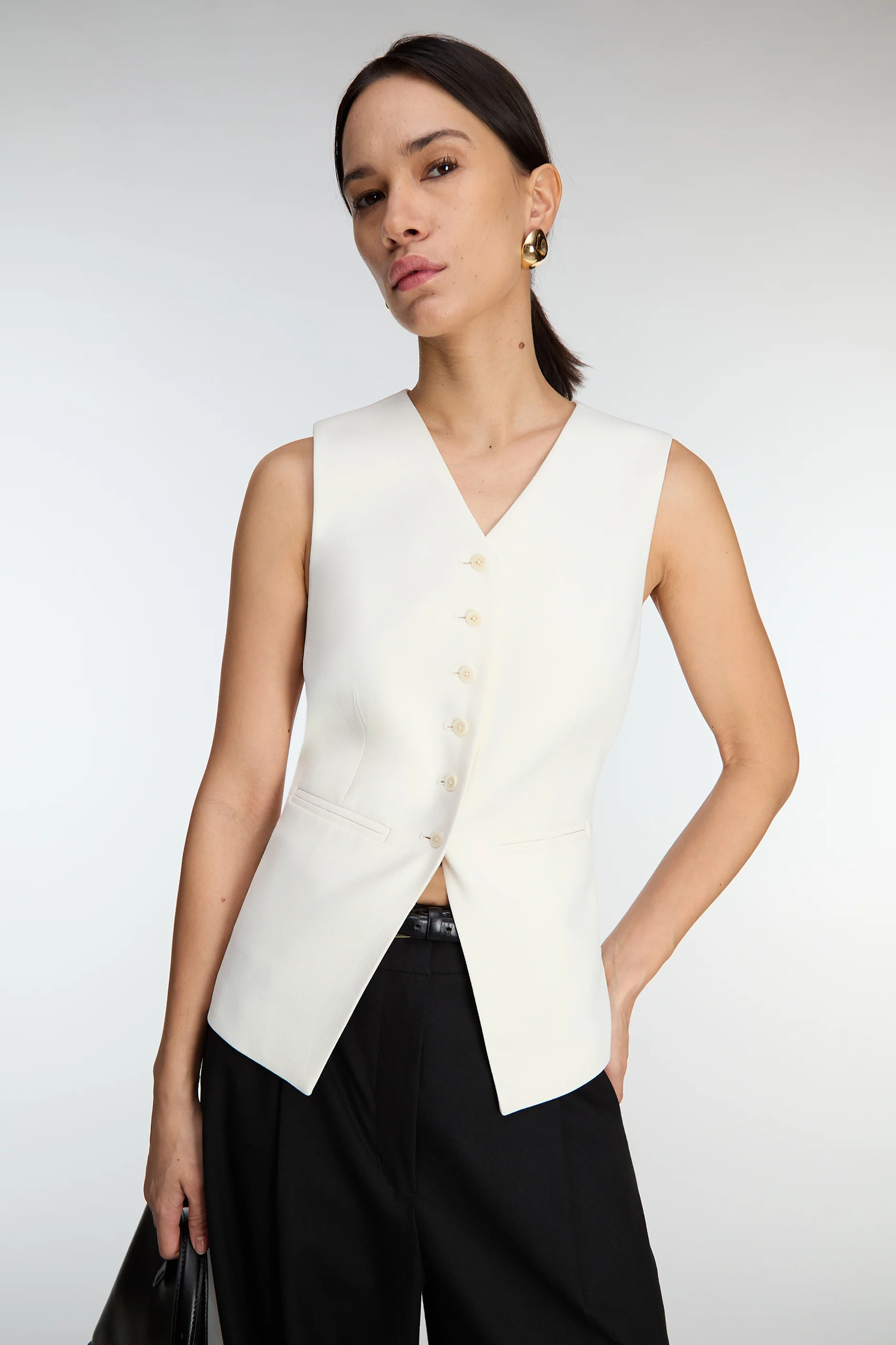 BUTTON FRONT SUITING VEST - Image 5