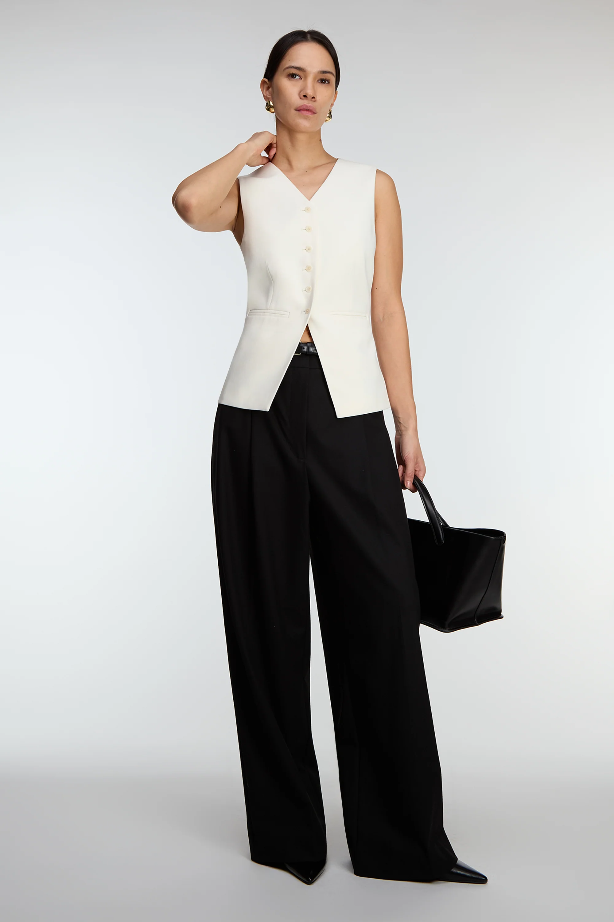 BUTTON FRONT SUITING VEST - Image 8