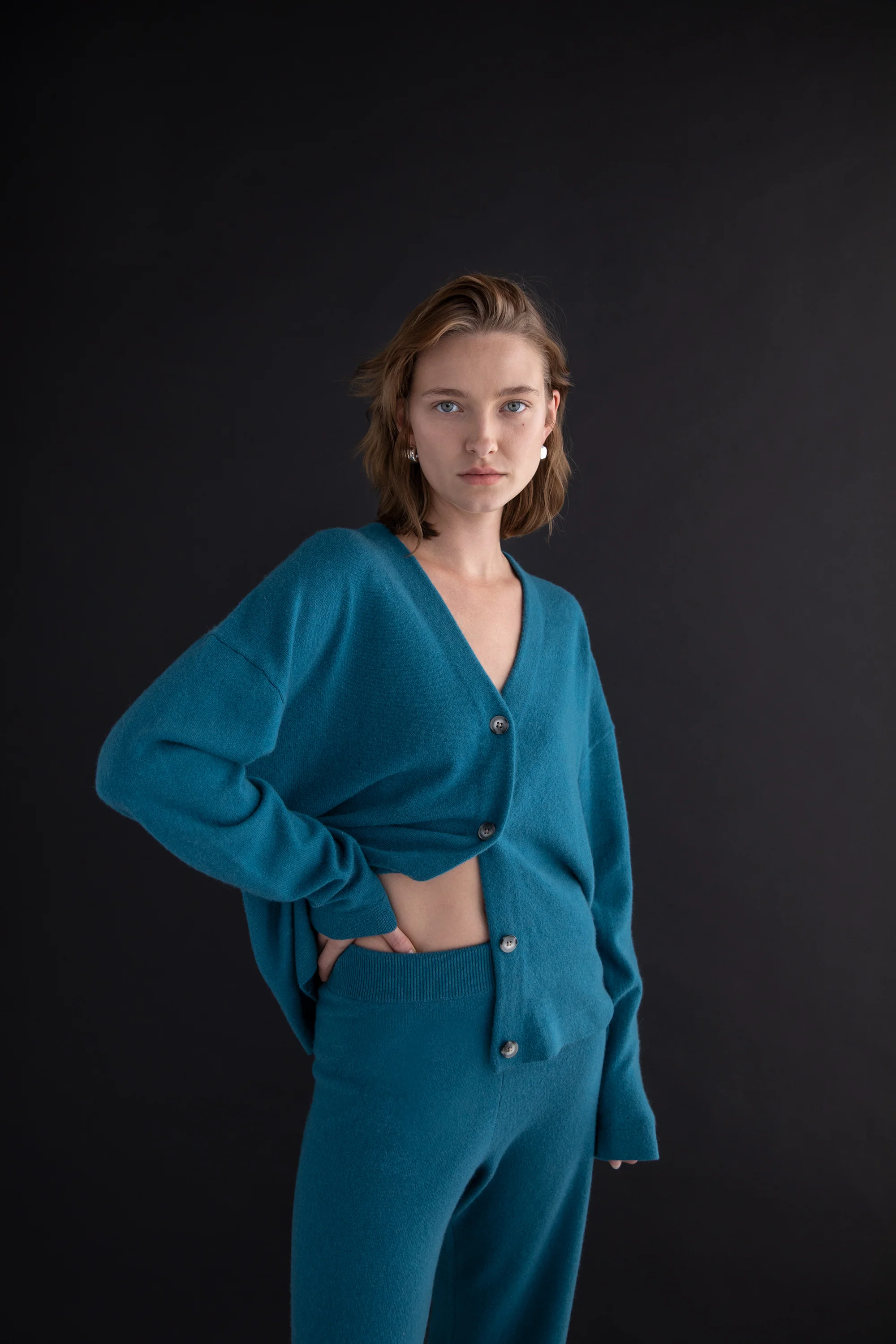 100% CASHMERE CARDIGAN - Image 6