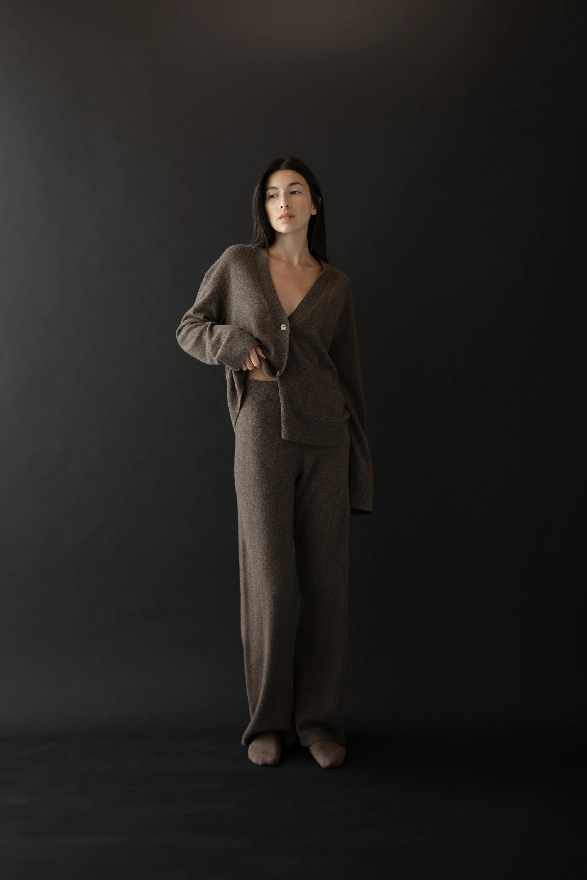 100% CASHMERE CARDIGAN - Image 3
