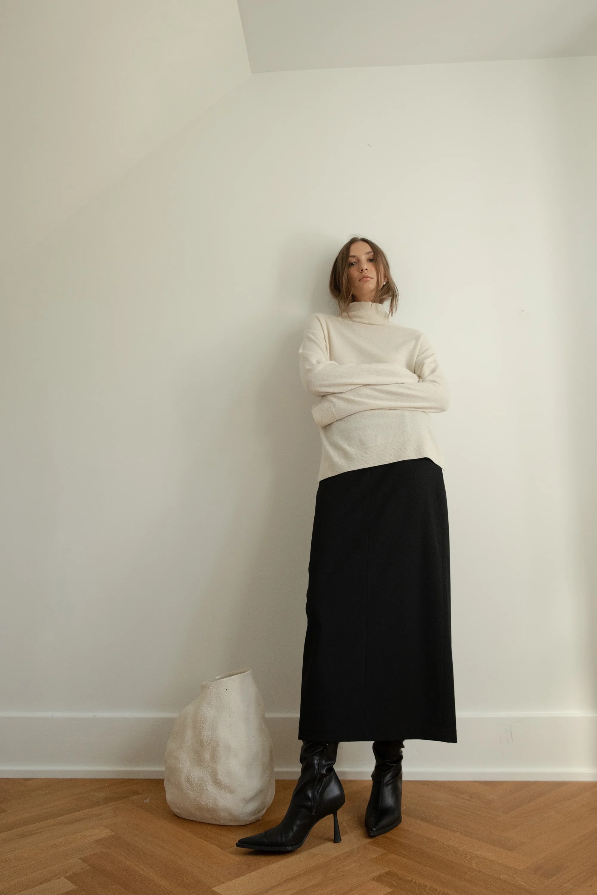 100% CASHMERE TURTLENECK SWEATER - Image 5