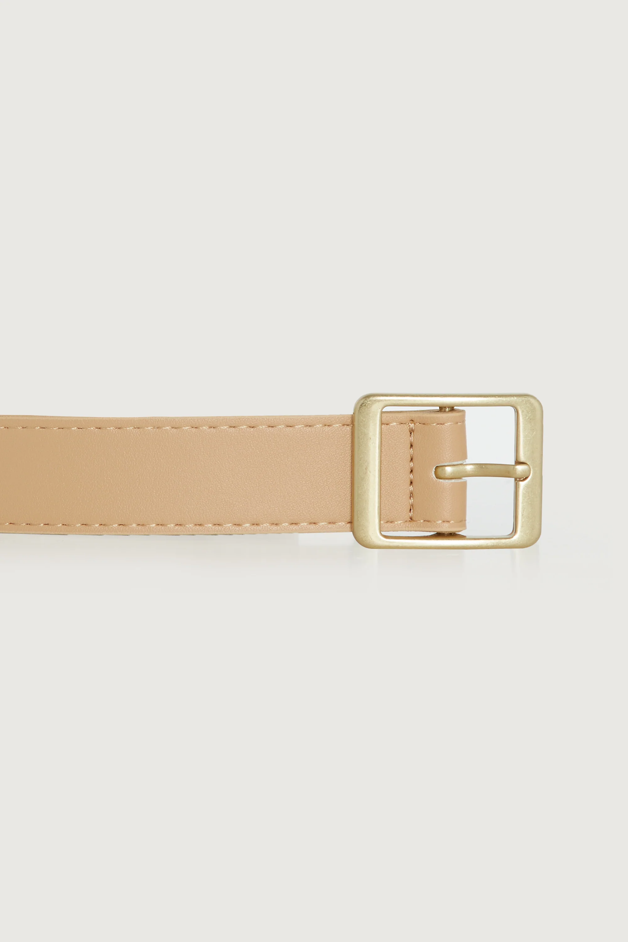 CLASSIC SQUARE BUCKLE BELT - Image 3