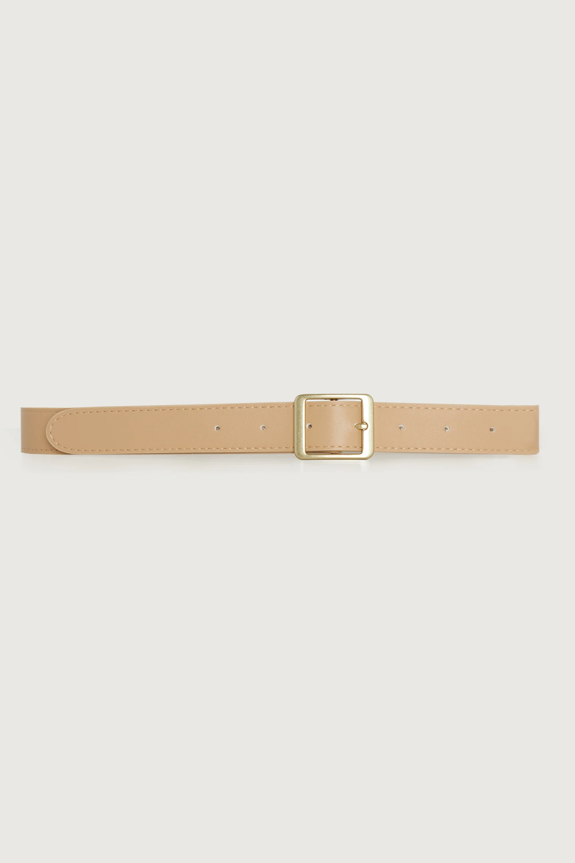 CLASSIC SQUARE BUCKLE BELT - Image 4