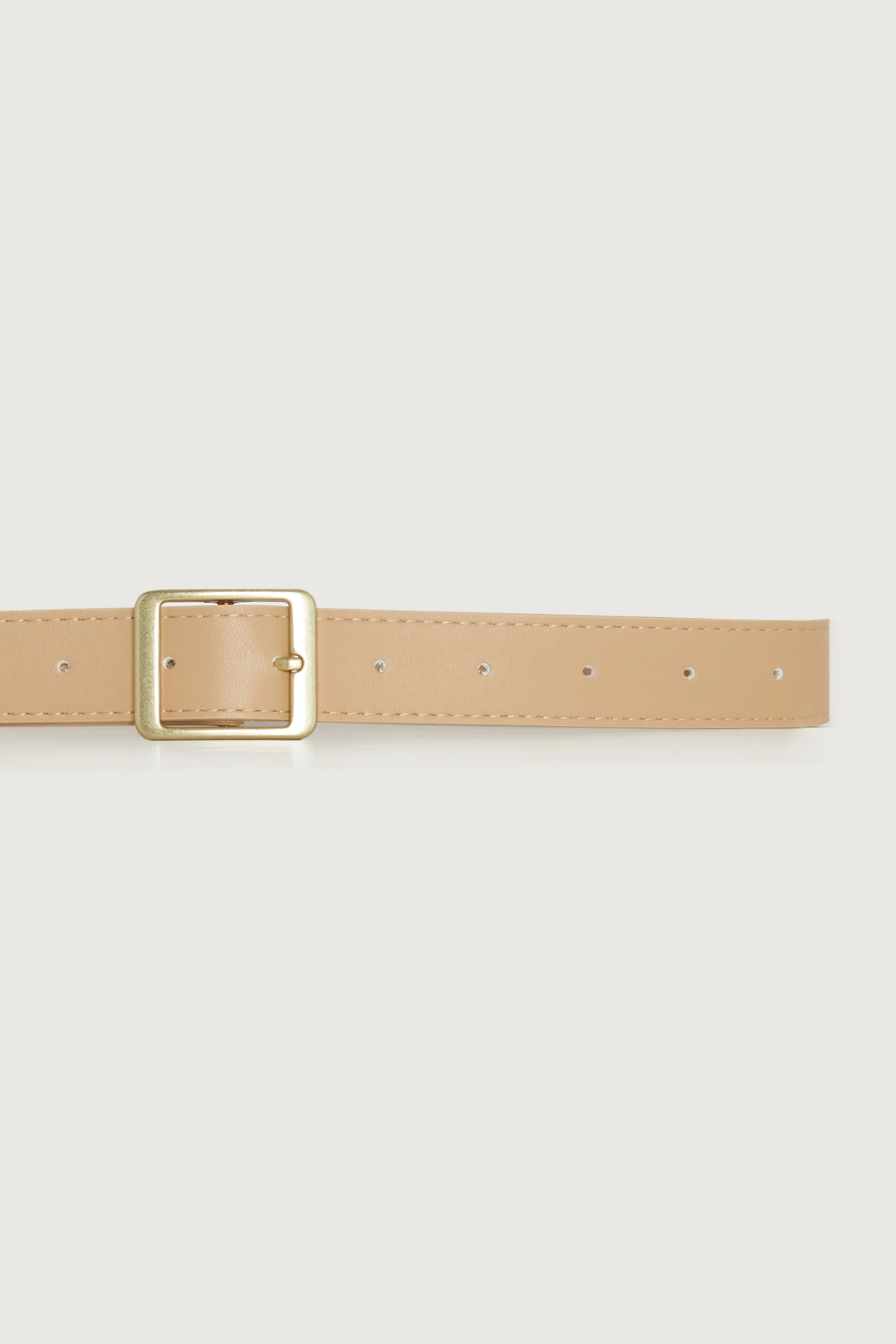 CLASSIC SQUARE BUCKLE BELT - Image 5