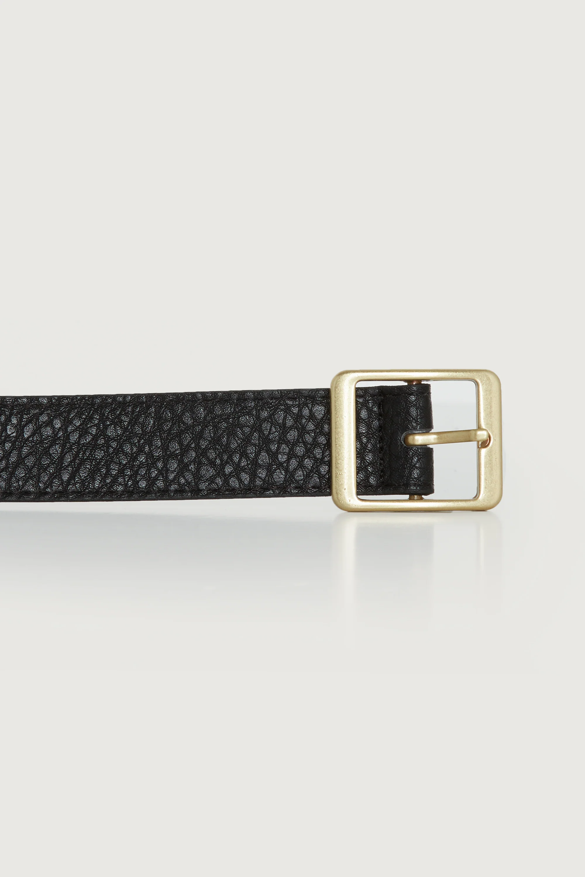 CLASSIC SQUARE BUCKLE BELT - Image 6