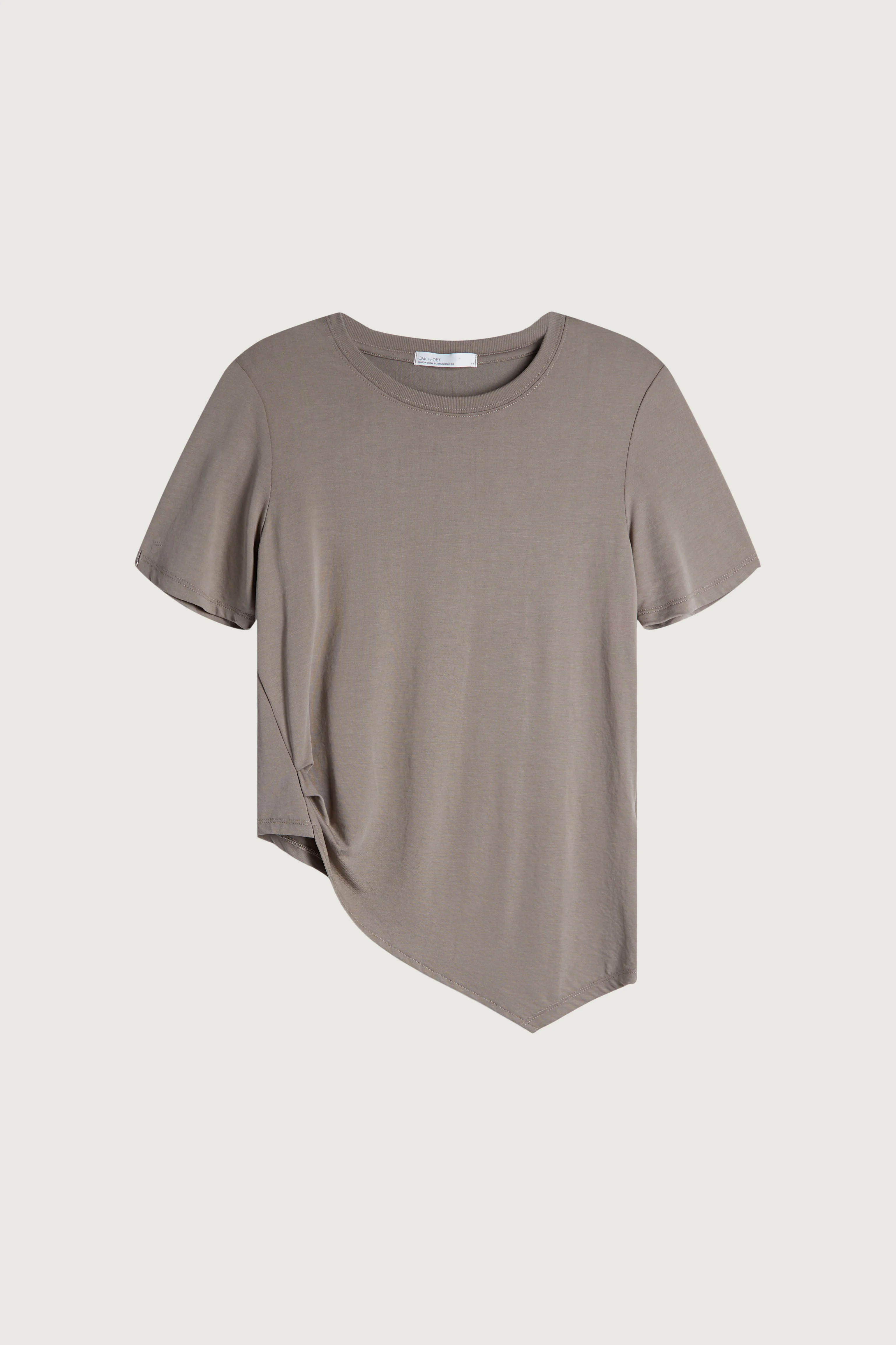 ASYMMETRIC HEM T-SHIRT - Image 6