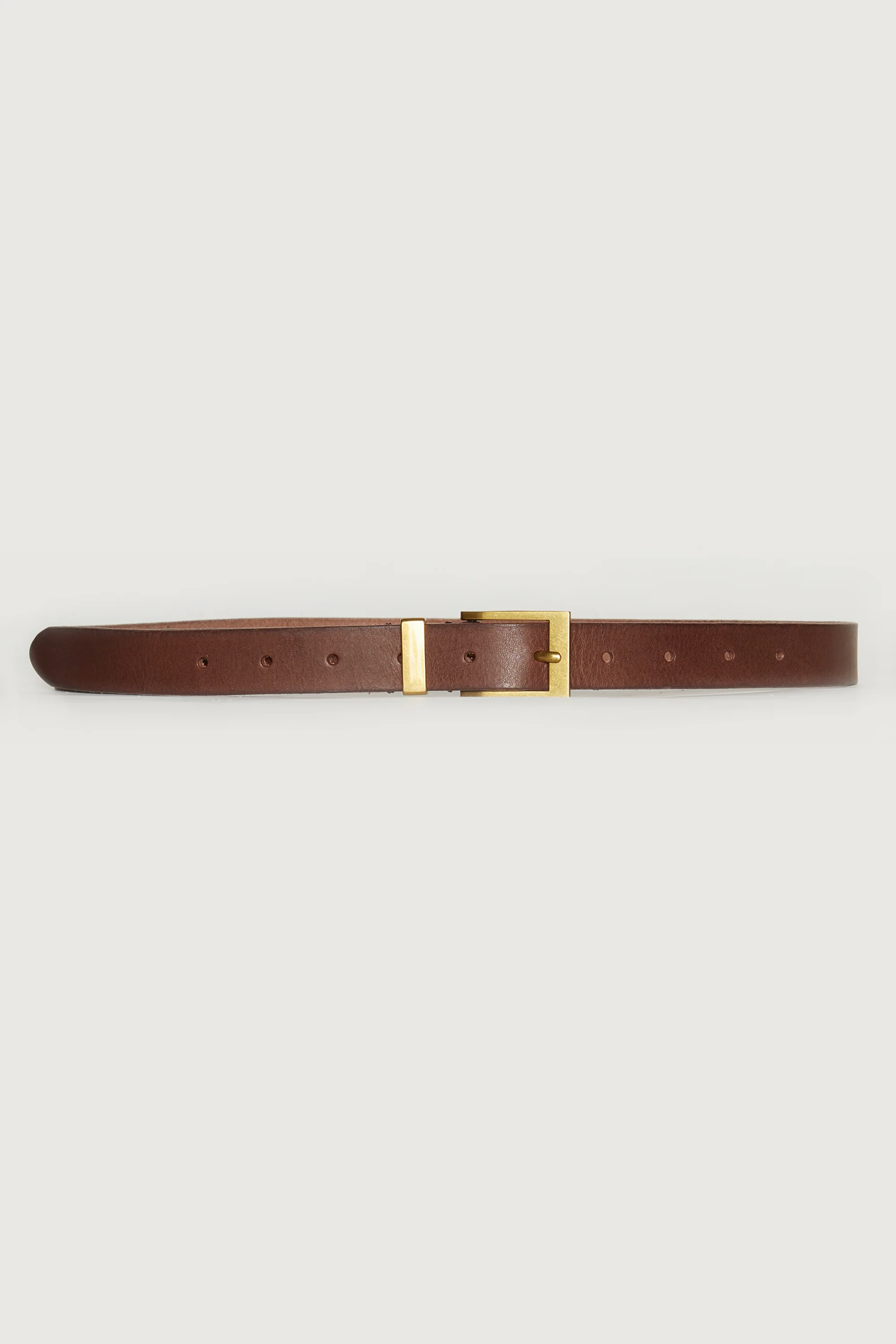 GENUINE LEATHER SQUARE BUCKLE BELT - Image 7