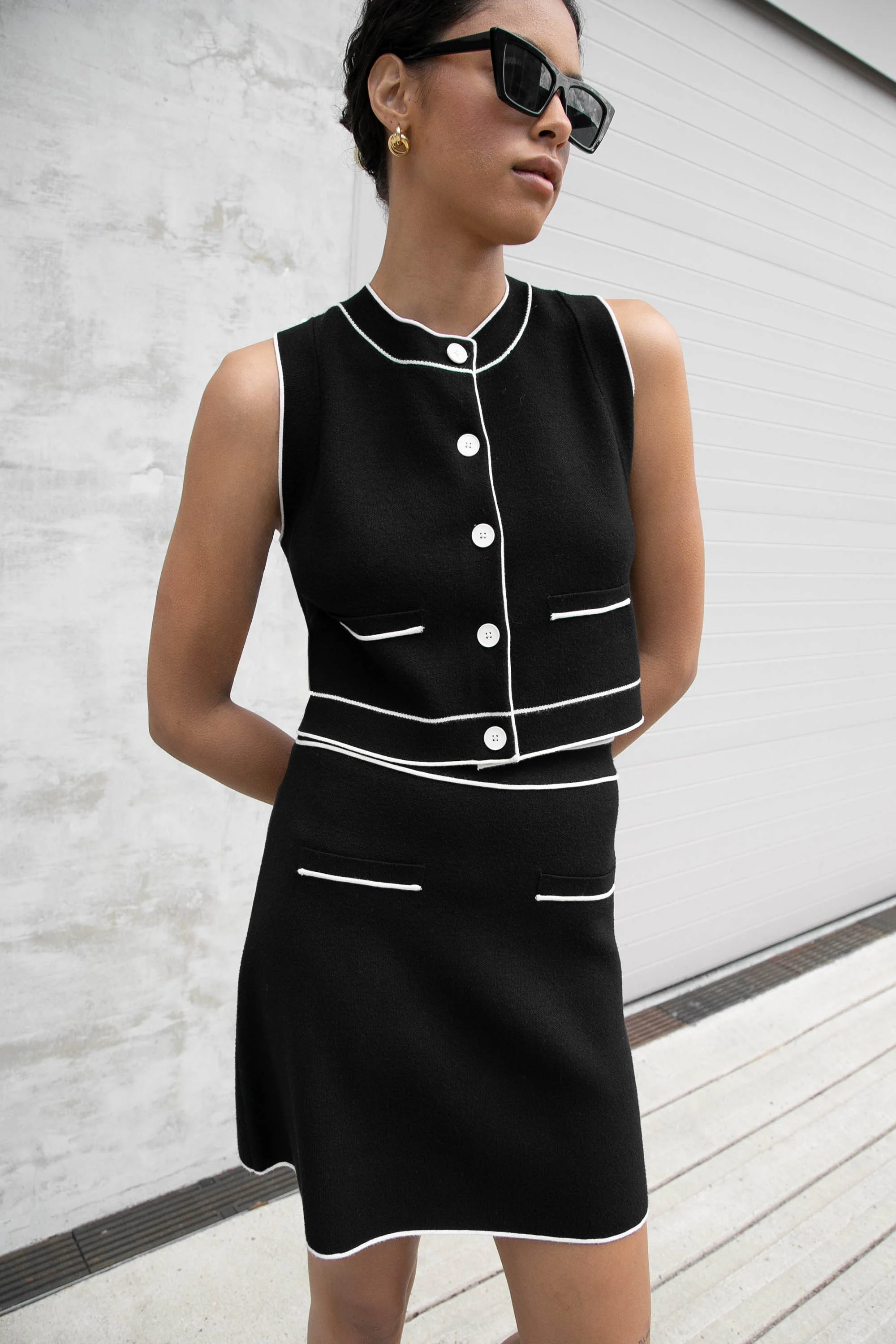 KNIT MINI SKIRT - Image 8