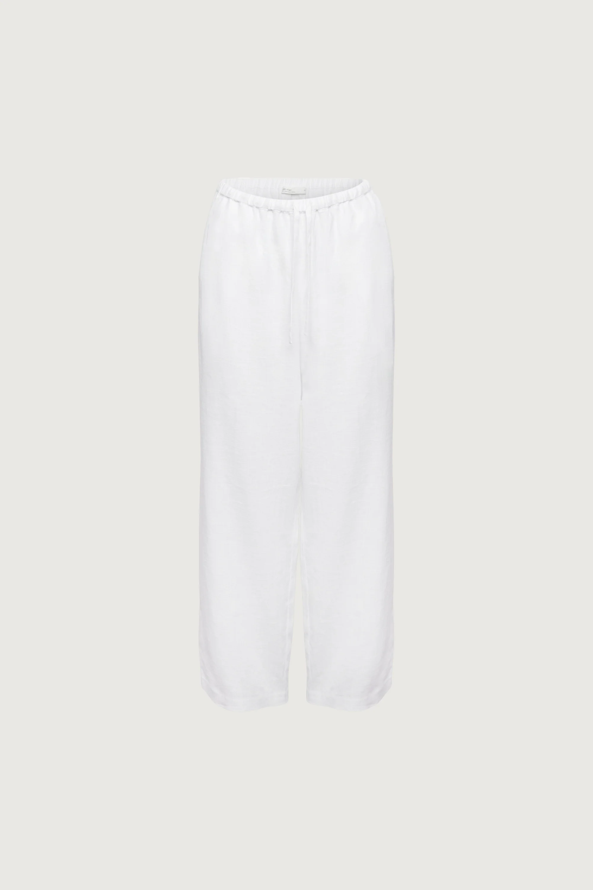 LINEN BLEND WIDE LEG PANT - Image 11
