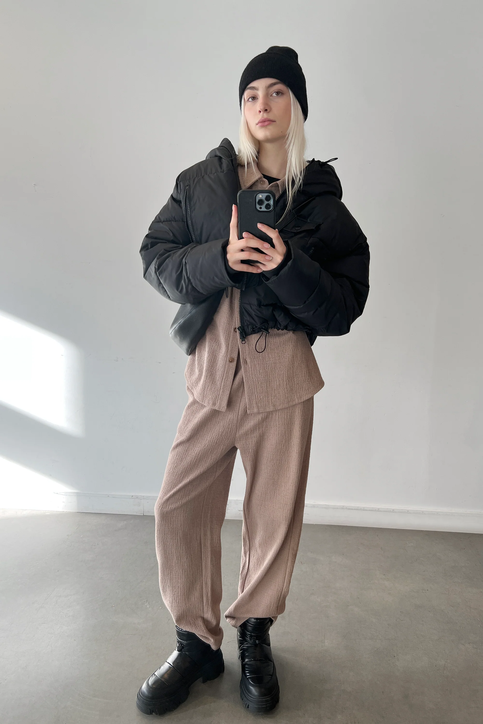 OVERSIZED KNIT SHIRT - Image 5