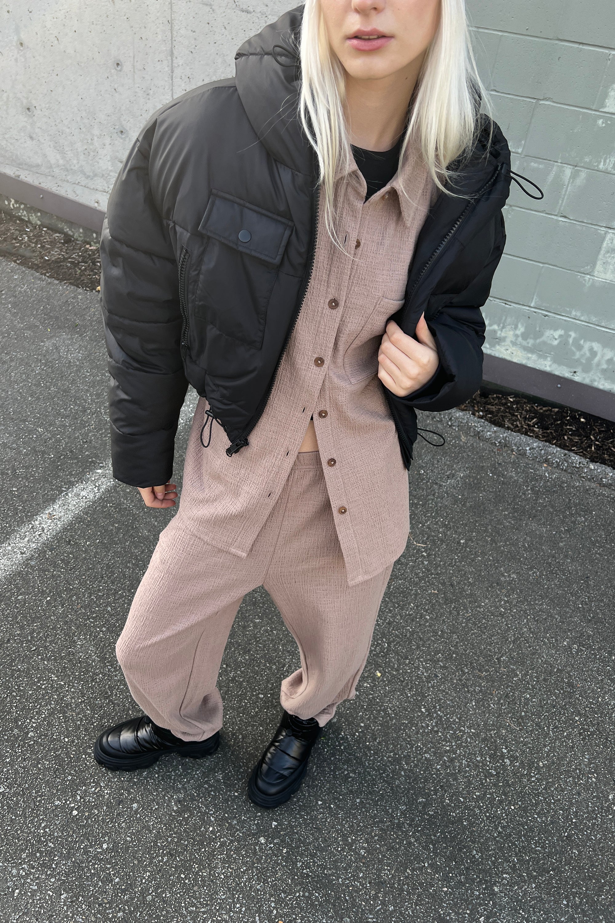 OVERSIZED KNIT SHIRT - Image 7