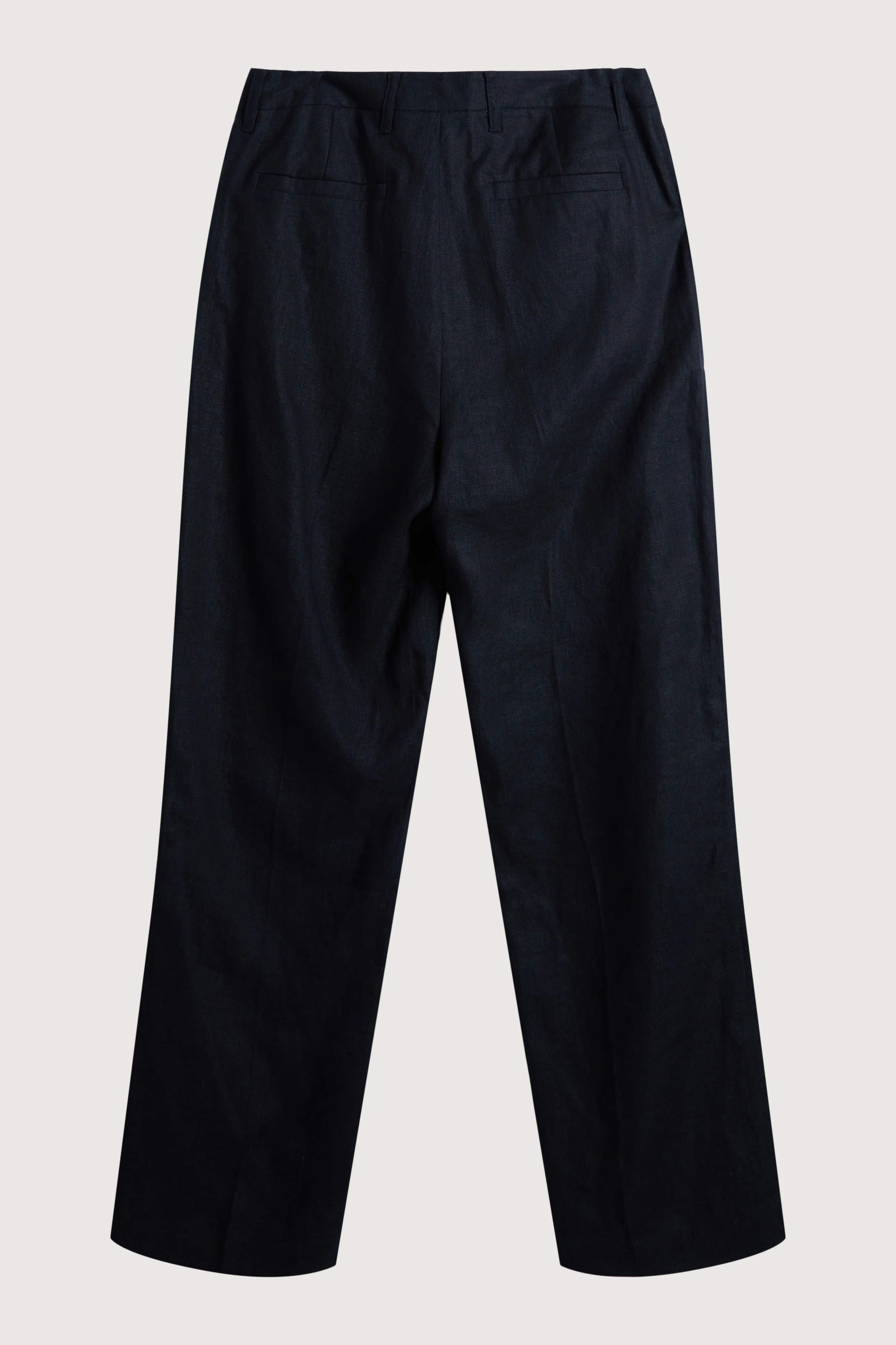 100% LINEN STRAIGHT LEG PANT - Image 9