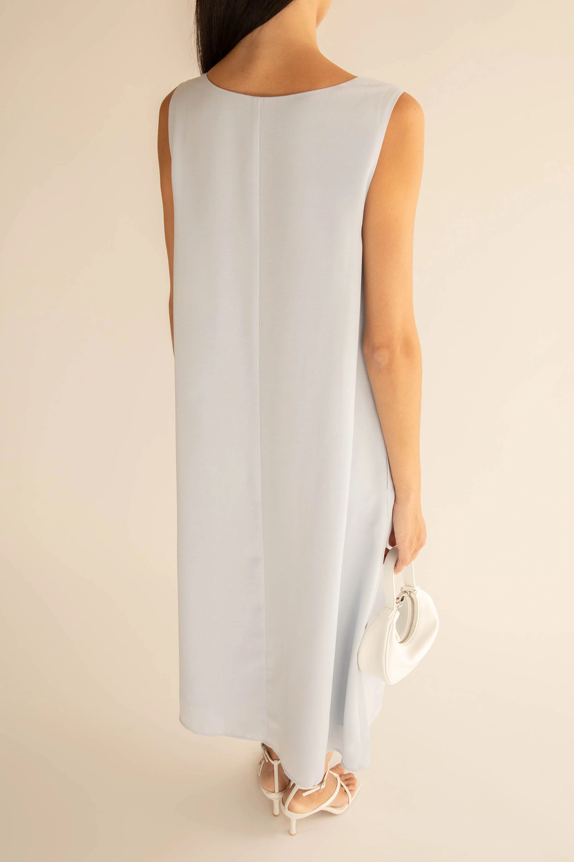 SLEEVELESS MIDI DRESS - Image 4