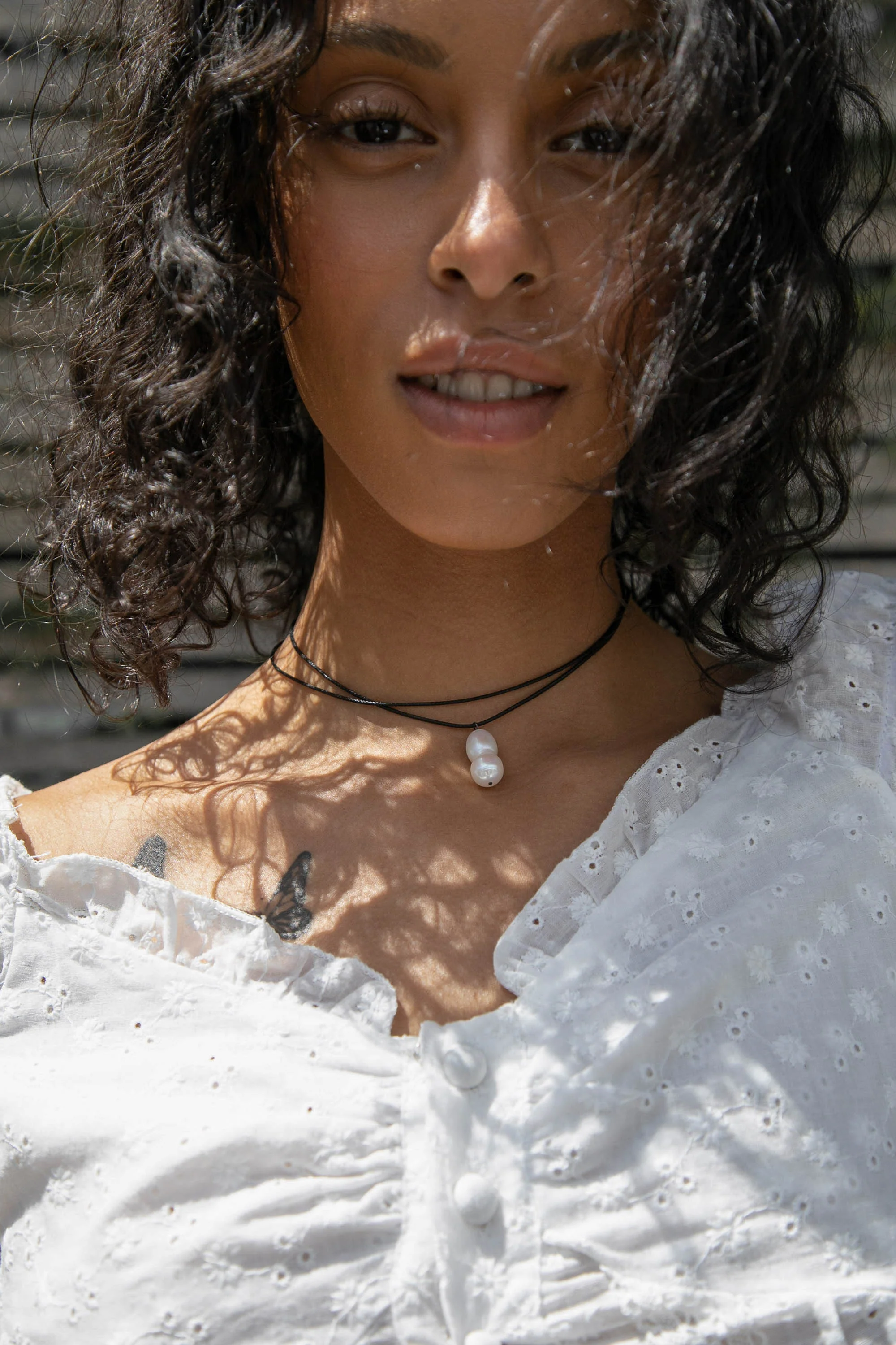 STRING NECKLACE WITH PENDANT - Image 3