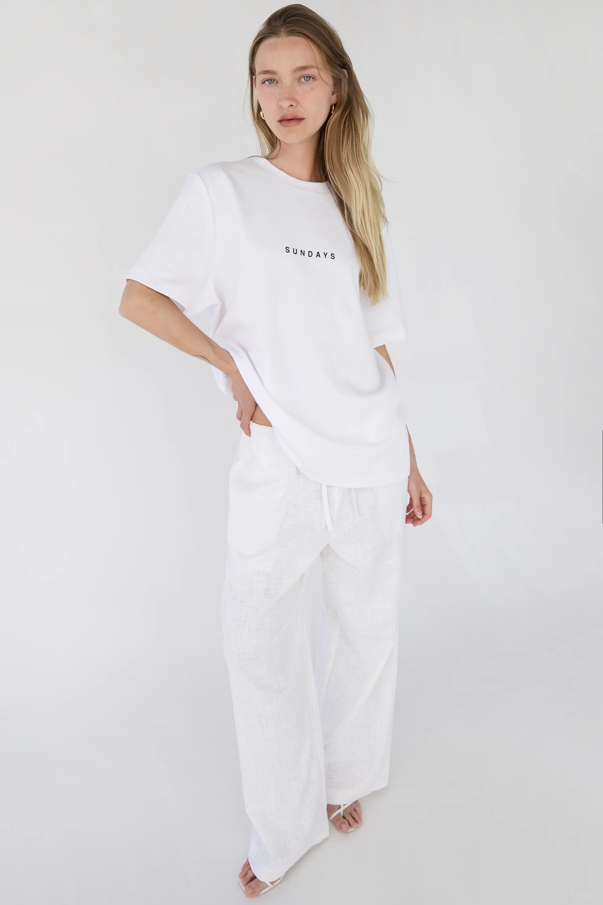 SUNDAY HEAVYWEIGHT CREWNECK T-SHIRT - Image 16