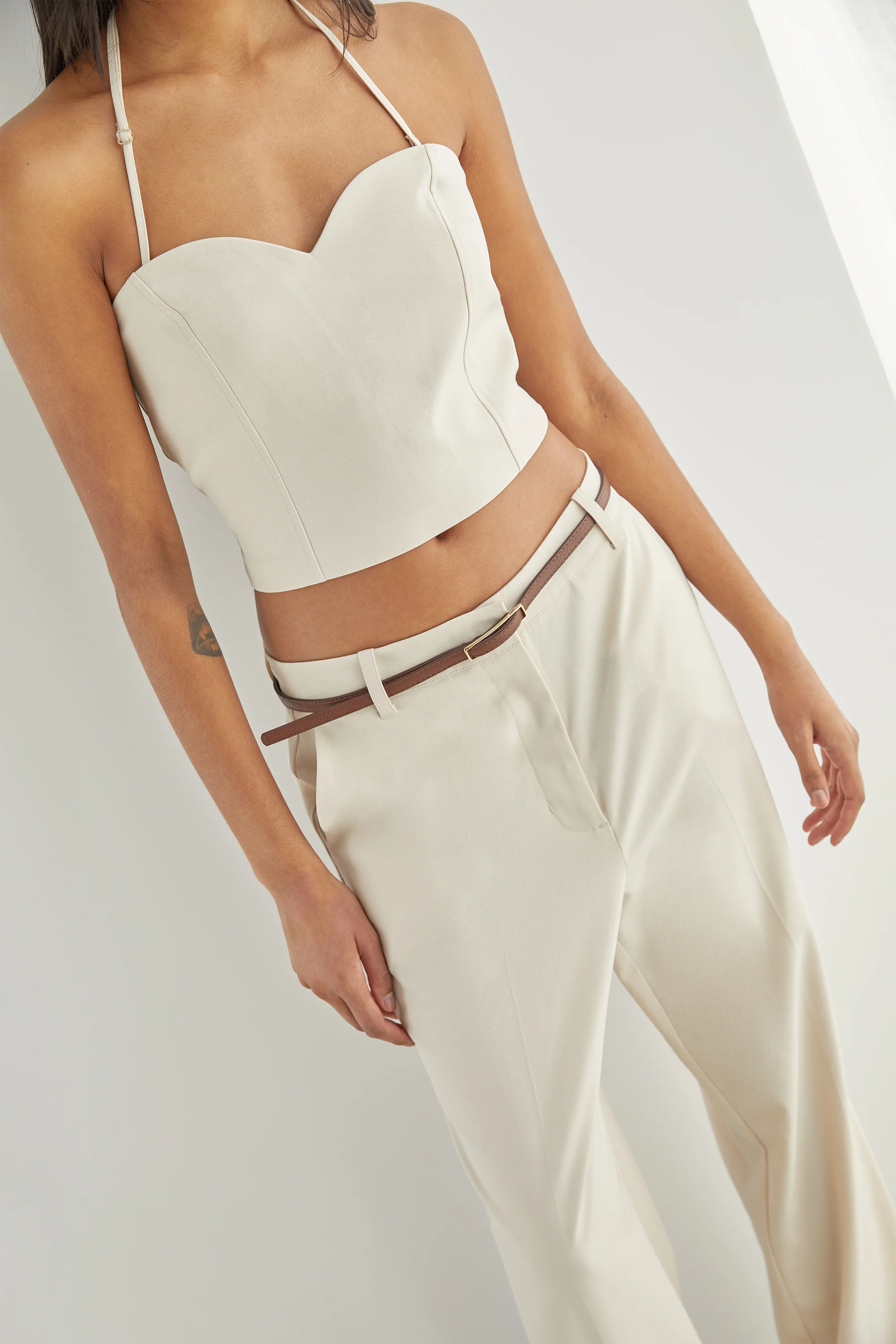 THIN BELT WITH DOUBLE BUCKLE - Image 4