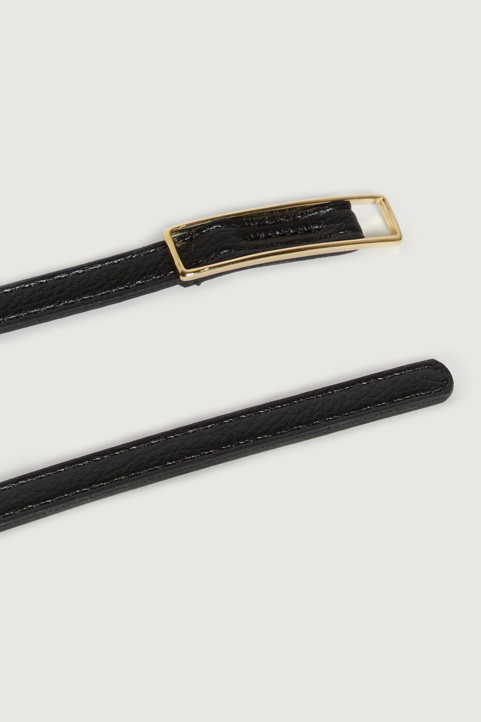 THIN BELT WITH WIDE BUCKLE - Image 4