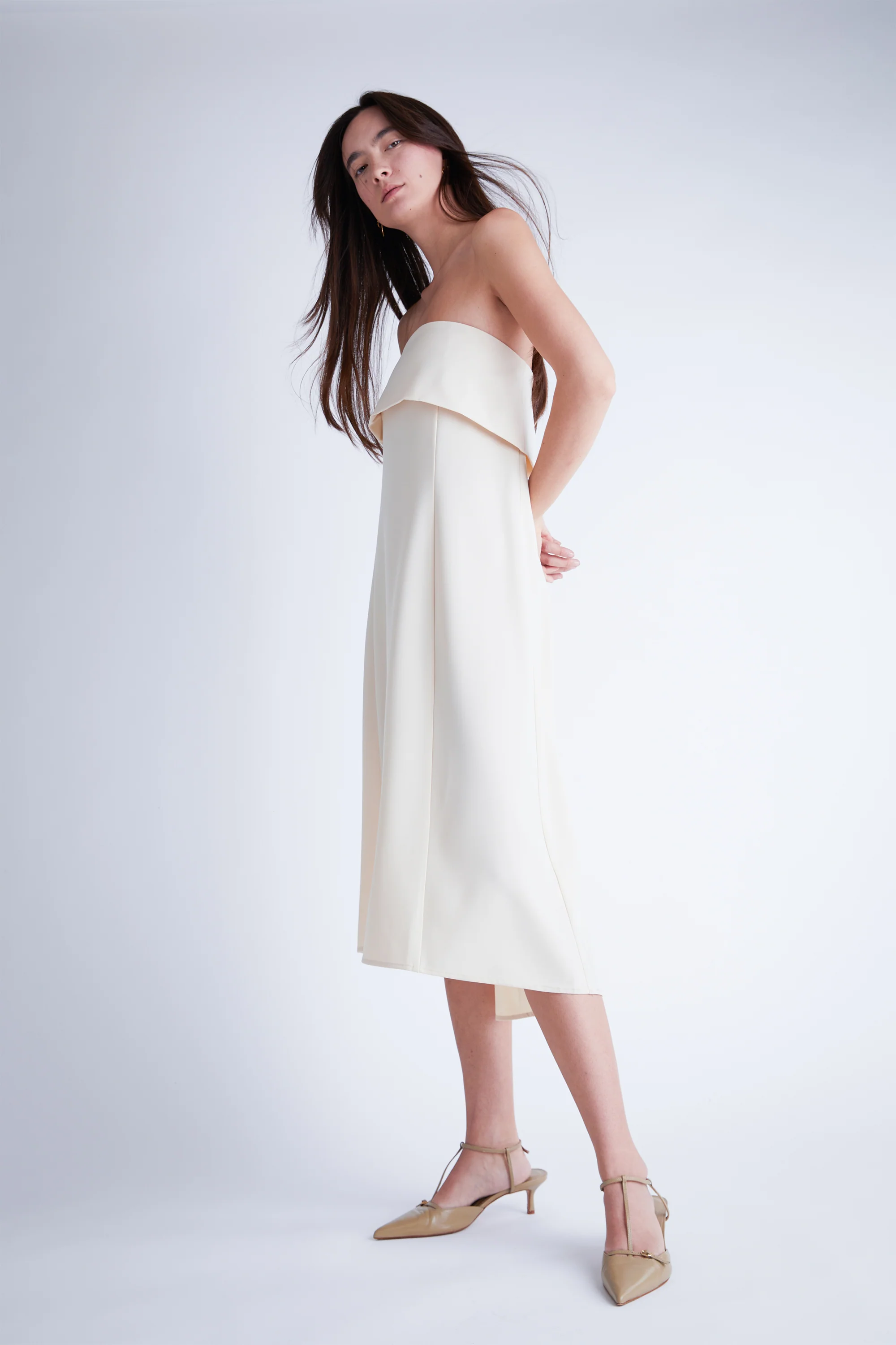 A-LINE TUBE MIDI DRESS - Image 9