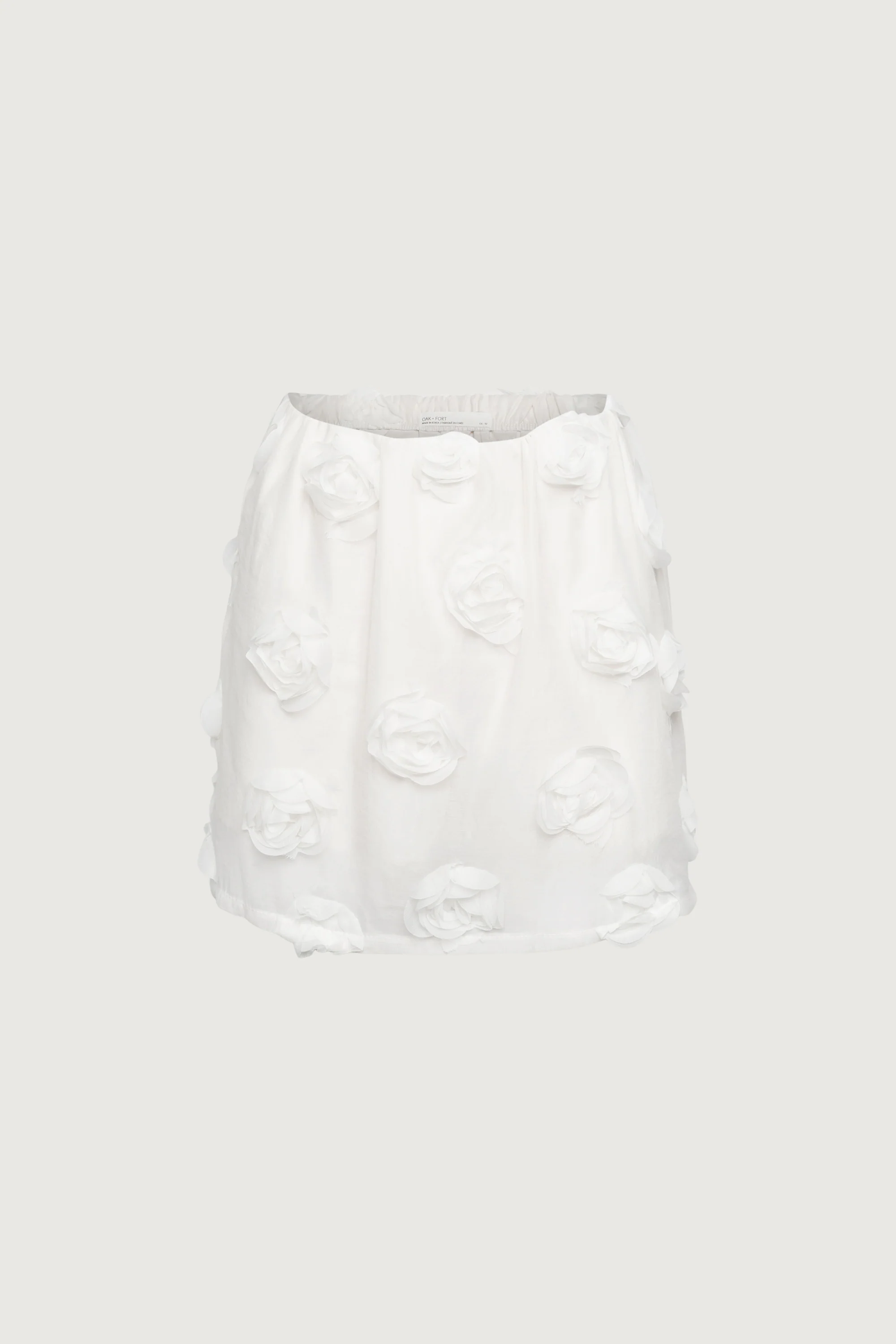 TULLE MINI SKIRT WITH ROSETTES - Image 7