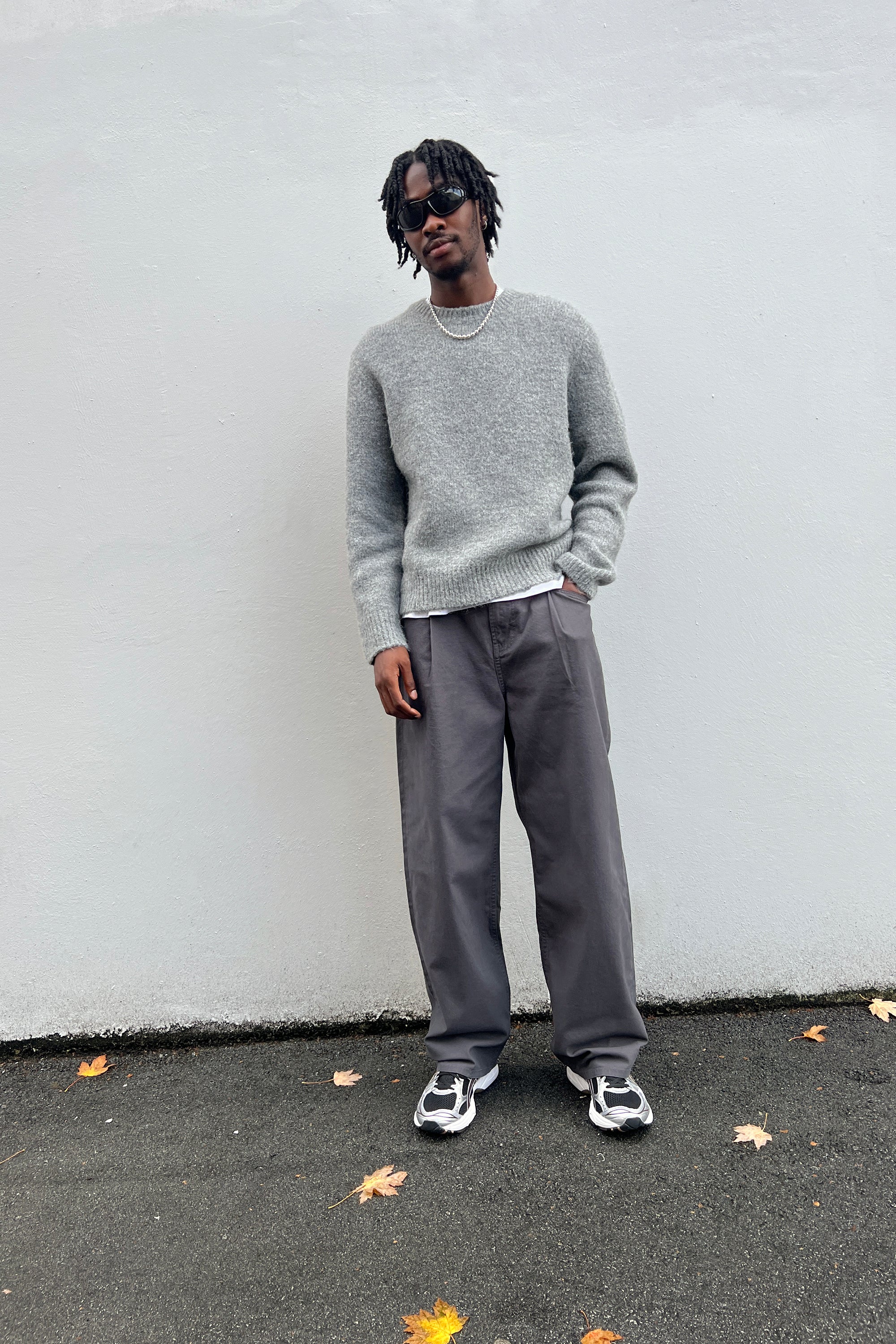 TWILL WIDE LEG PANT - Image 4