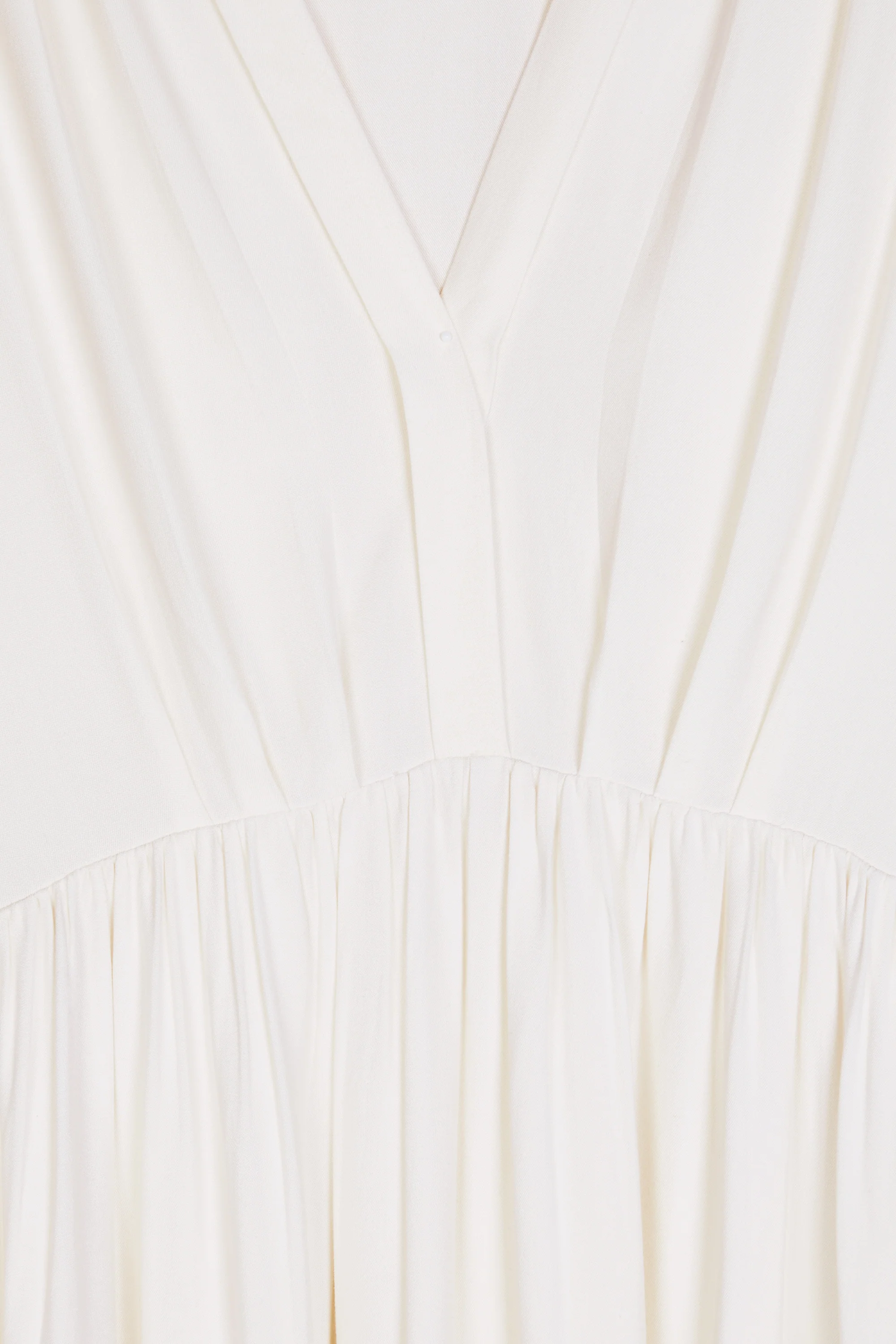 V-NECK MIDI DRESS - Image 4