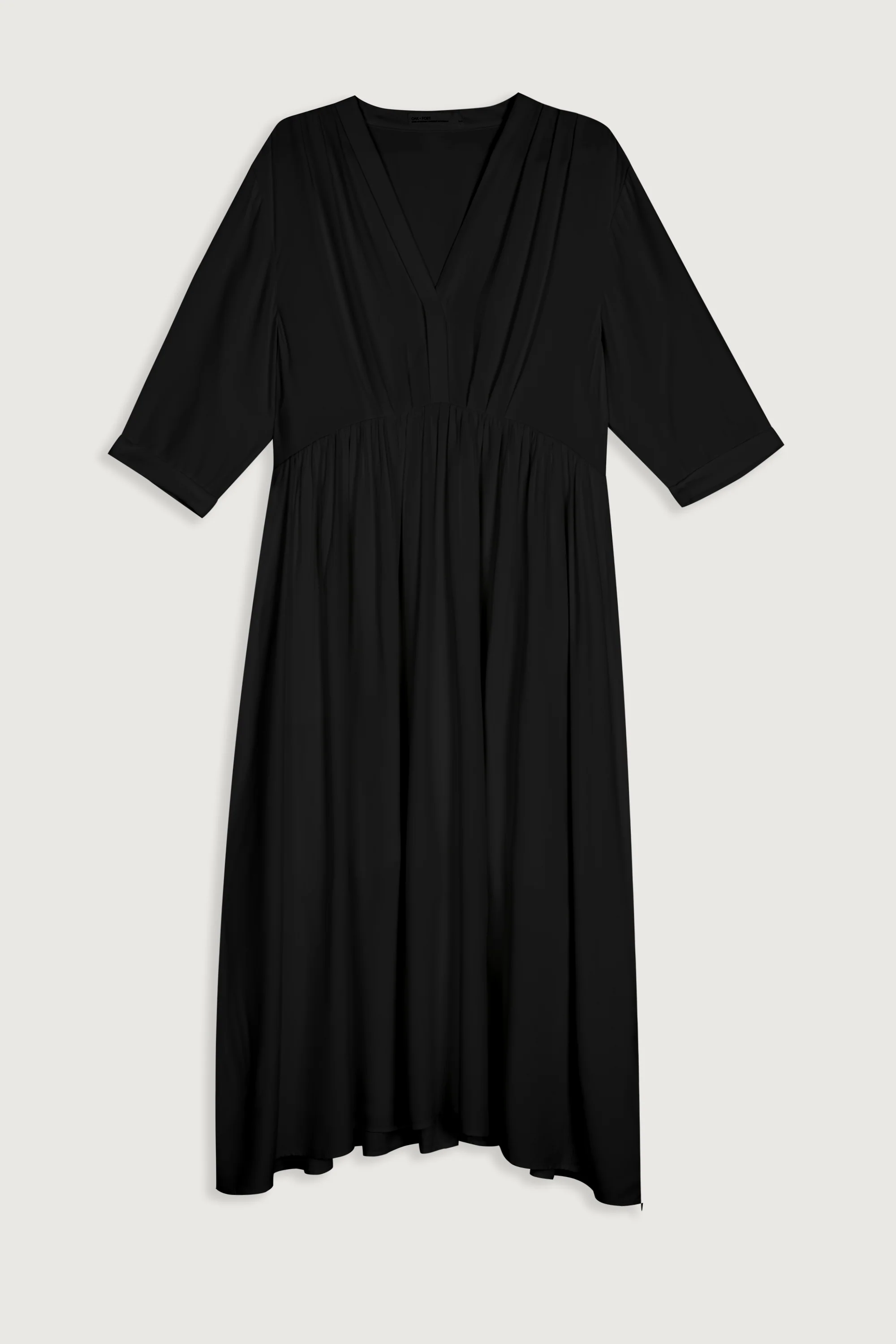 V-NECK MIDI DRESS - Image 5