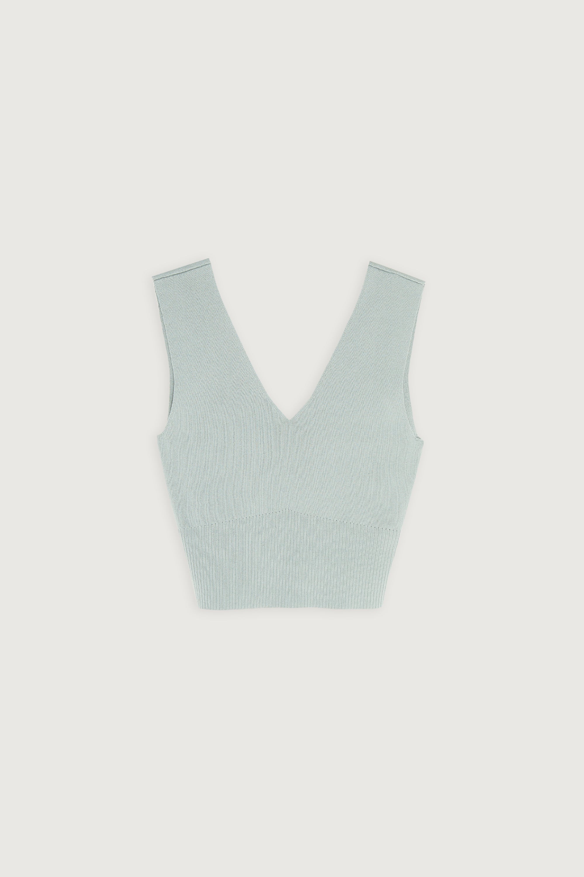 V-NECK SWEATER TANK - Image 9