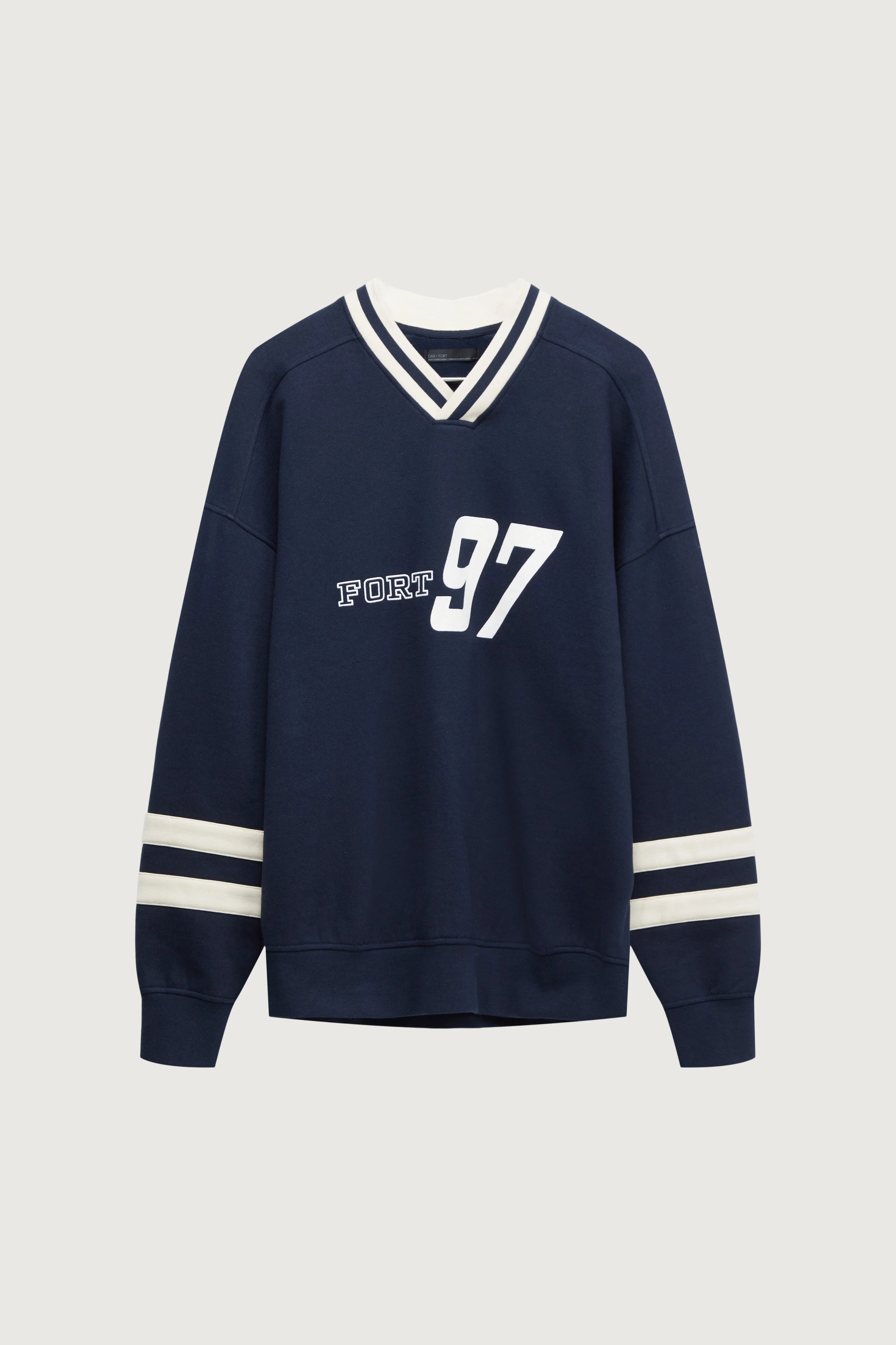 VARSITY GRAPHIC JERSEY SWEATSHIRT - Image 11