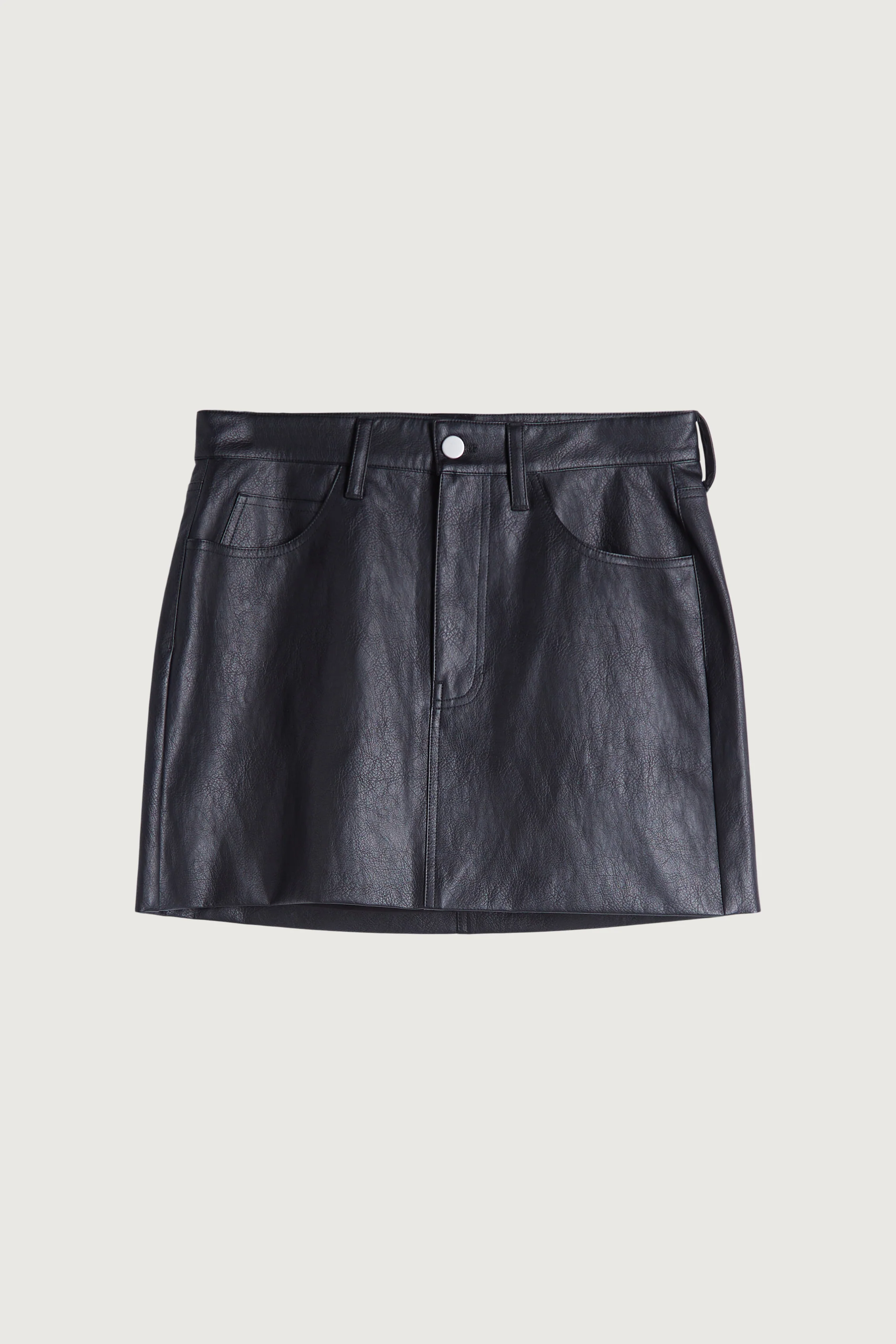 VEGAN LEATHER MINI SKIRT - Image 13
