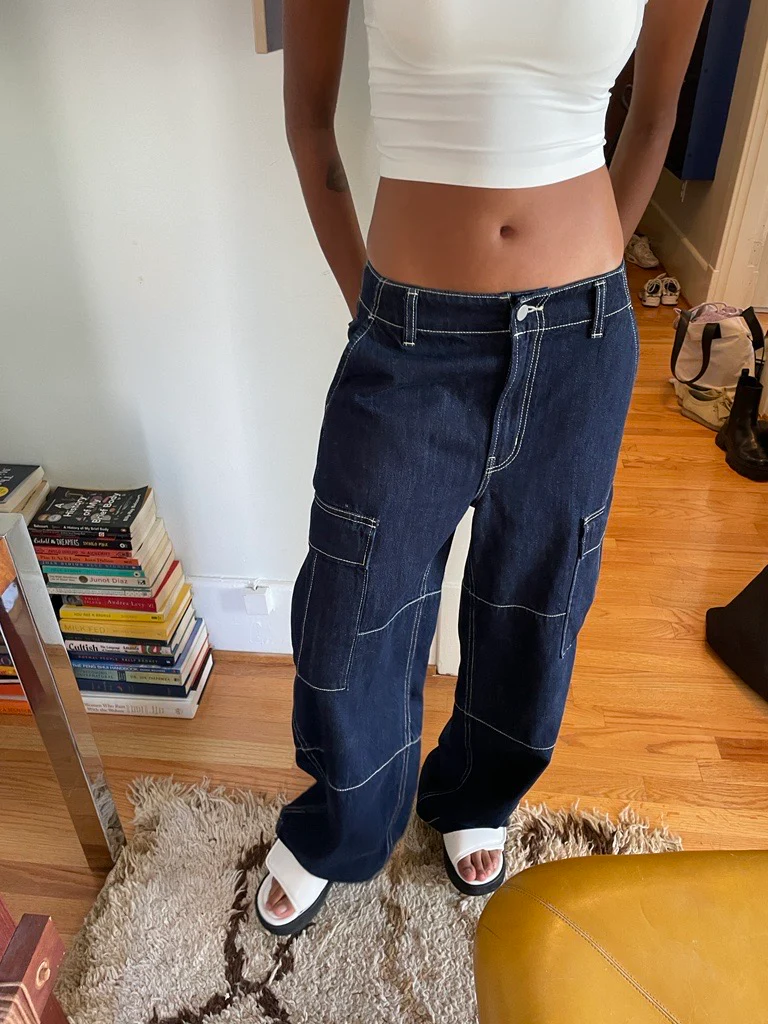 MID-RISE CARGO JEAN - Image 3