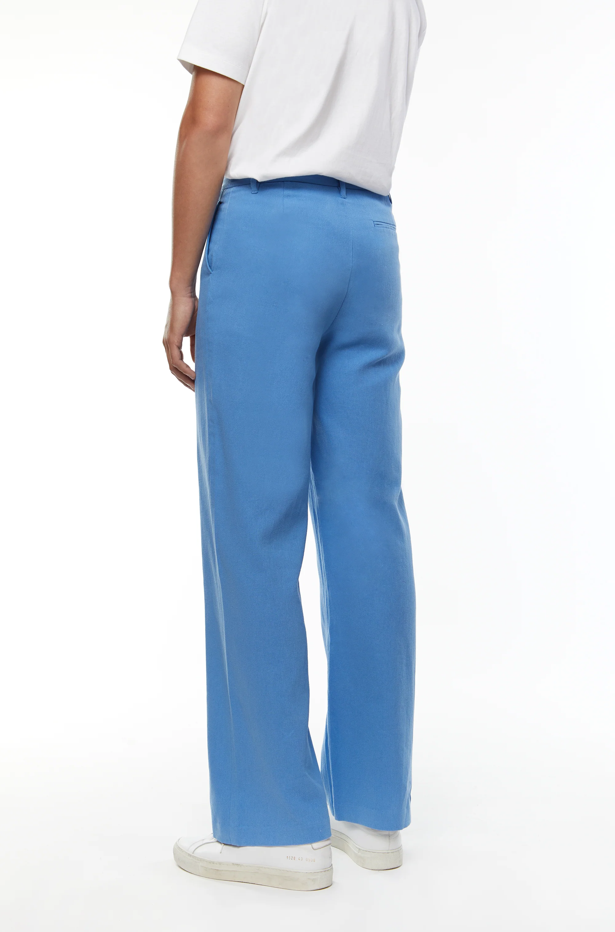 WIDE LEG LINEN PANTS - Image 4