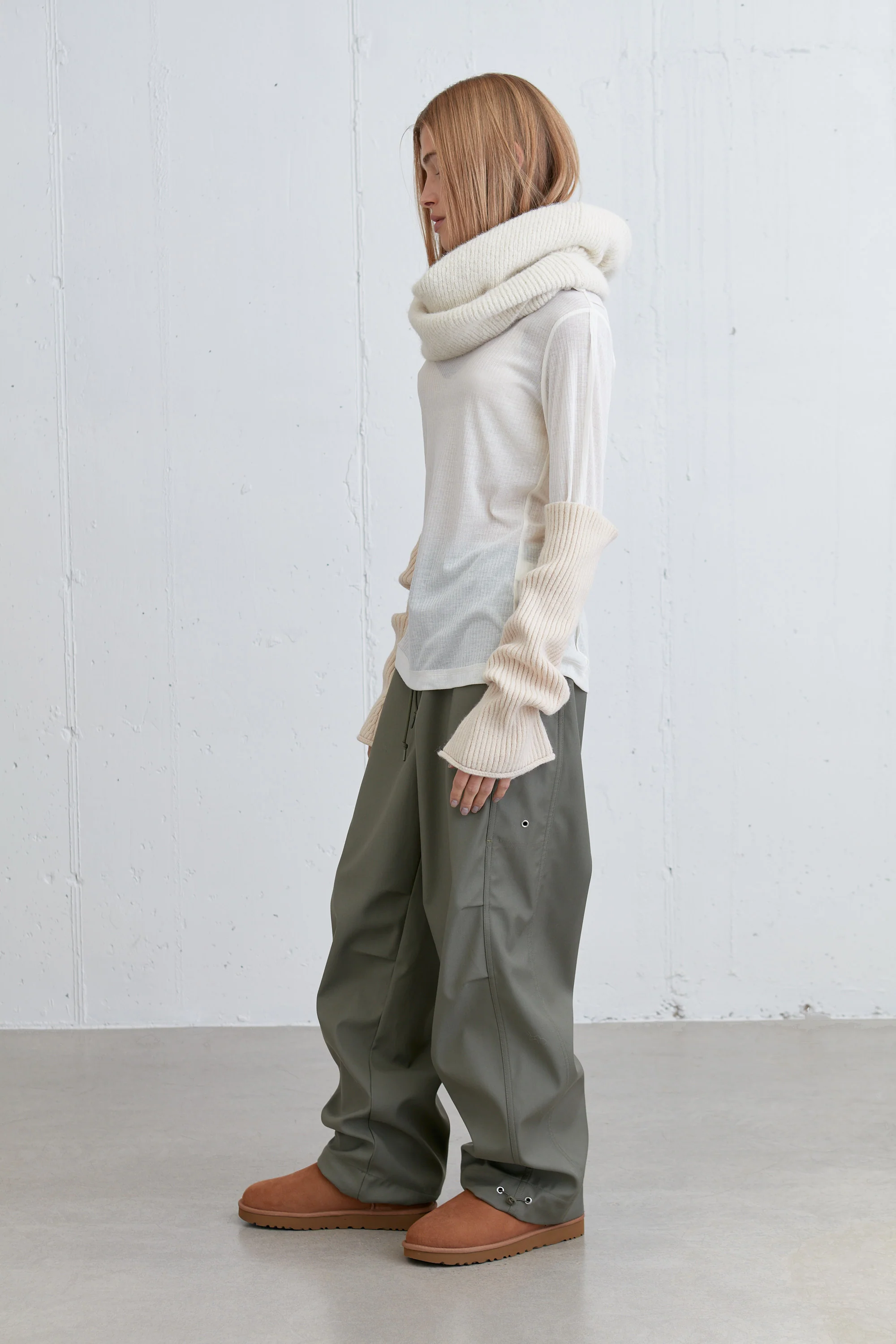 WIDE LEG PARACHUTE PANT - Image 3