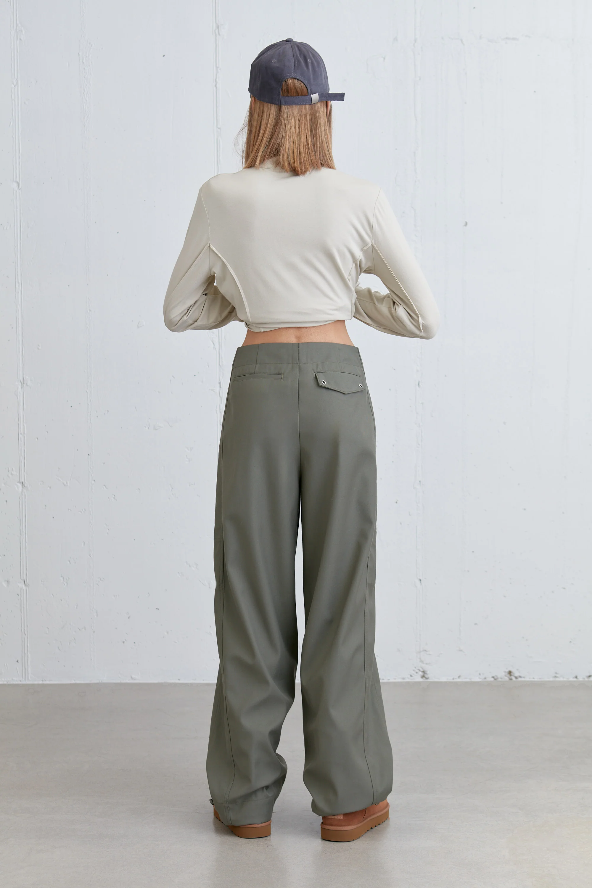 WIDE LEG PARACHUTE PANT - Image 4